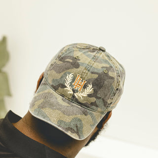 MITCHELL & NESS X LAPSTONE "10 YEAR" DAD HAT - CAMO