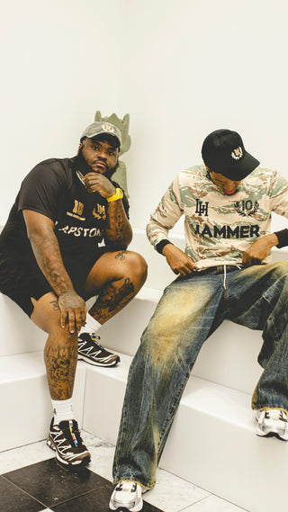 MITCHELL & NESS X LAPSTONE "10 YEAR" DAD HAT - CAMO