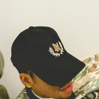 MITCHELL & NESS X LAPSTONE "10 YEAR" DAD HAT - BLACK