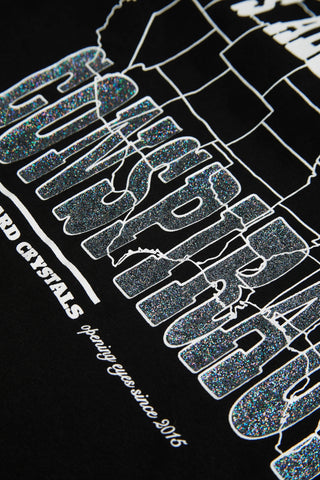 CONSPIRACY SHORT SLEEVE TEE - BLACK