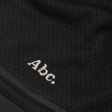ABC.123. MESH SATIN BASKETBALL SHORTS - BLACK