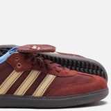 WALES BONNER X ADIDAS NYLON SAMBA - FOX BROWN / SANDY BEIGE