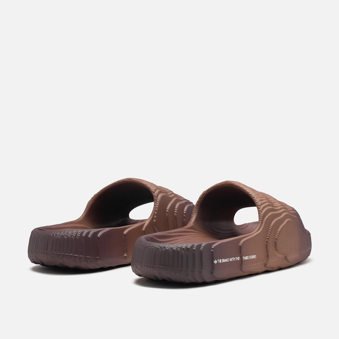ADILETTE 22 - PRELOVED BROWN / SHADOW BROWN