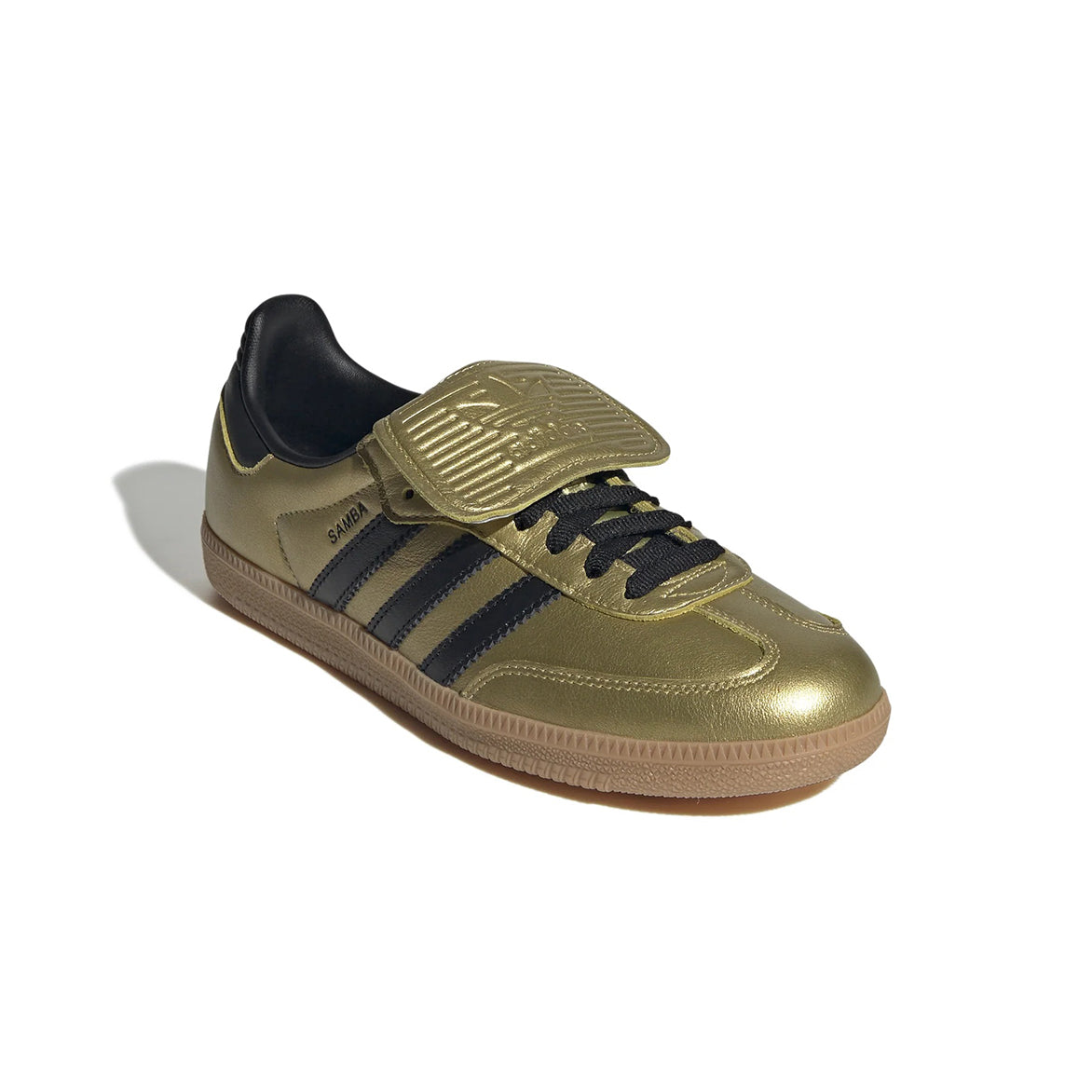 WMNS SAMBA LONG TONGUE GOLD METALLIC CORE BLACK