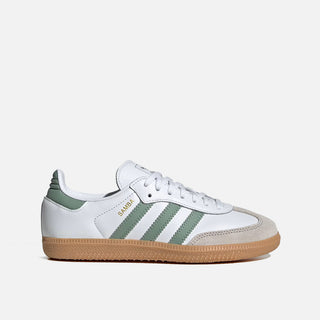 SAMBA OG (GS) - CLOUD WHITE / SILVER GREEN lapstoneandhammer.com SAMBA OG (GS) - CLOUD WHITE / SILVER GREEN lapstoneandhammer.com