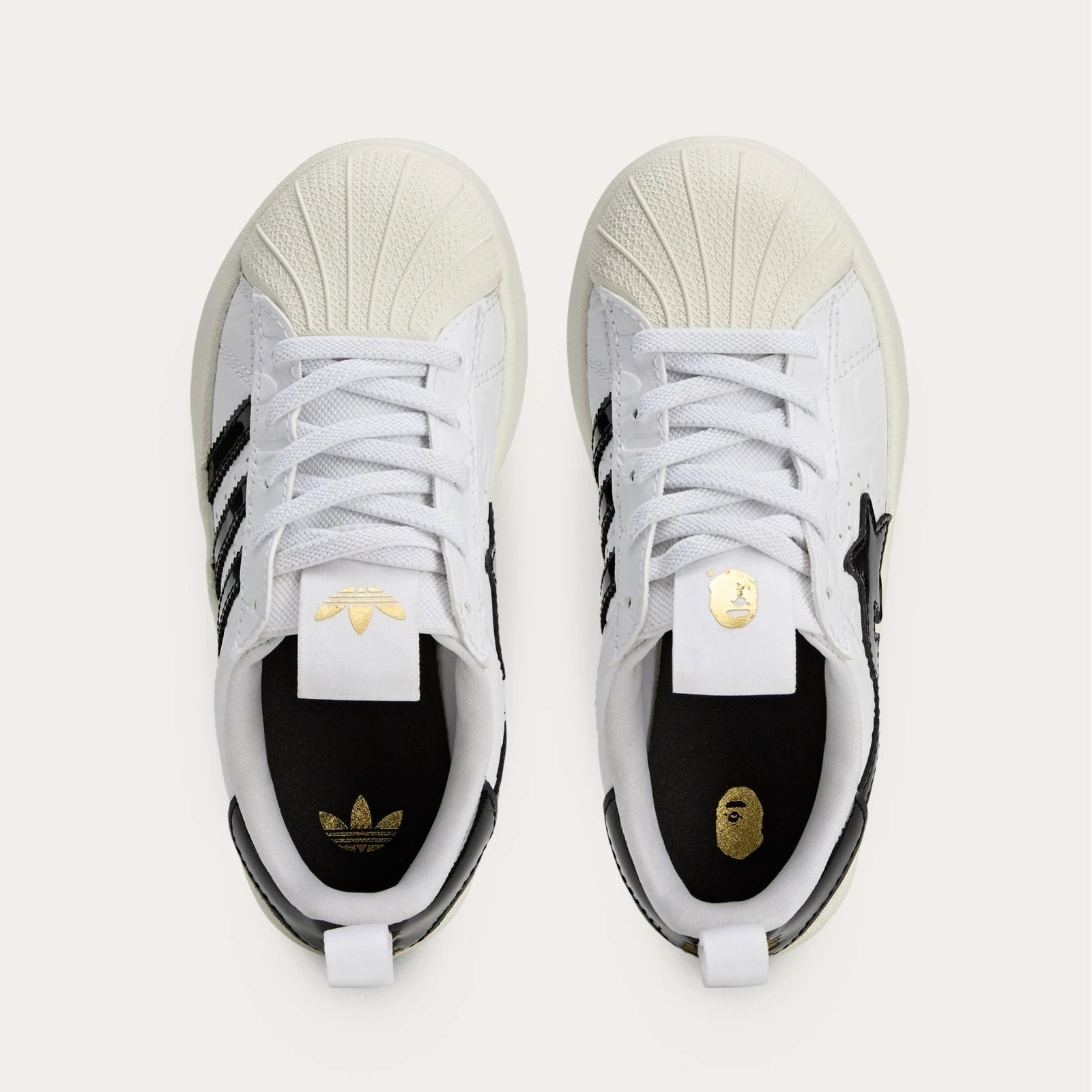 BAPE X ADIDAS ADIFOM SSTR 360 (PS) - CLOUD WHITE / CORE