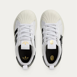 BAPE X ADIDAS ADIFOM SSTR 360 (PS) - CLOUD WHITE / CORE BLACK