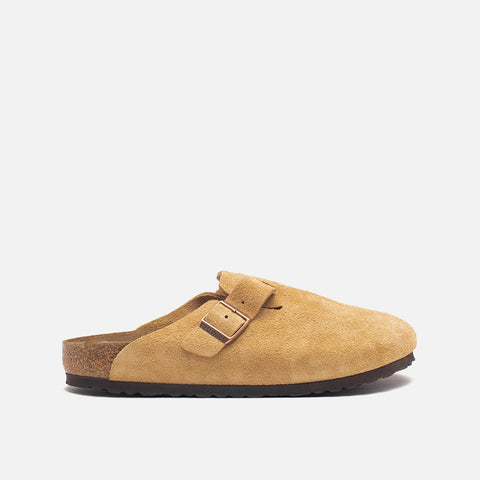 WMNS BOSTON SUEDE NARROW - LATTE CREAM