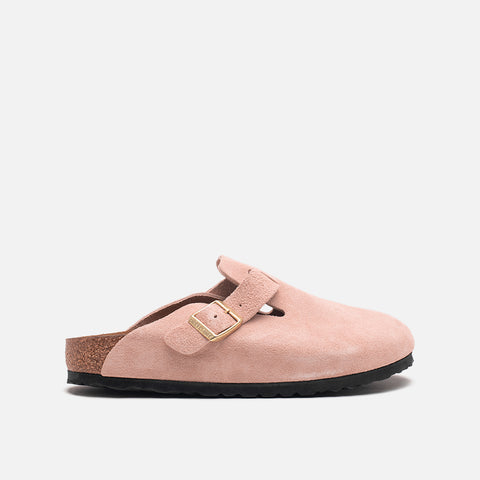 BOSTON SUEDE NARROW - LIGHT ROSE