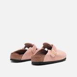 BOSTON SUEDE NARROW - LIGHT ROSE