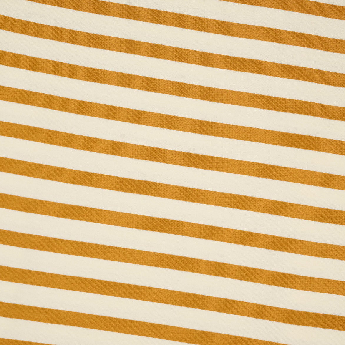 ORGANIC SS STRIPED T-SHIRT - GOLD