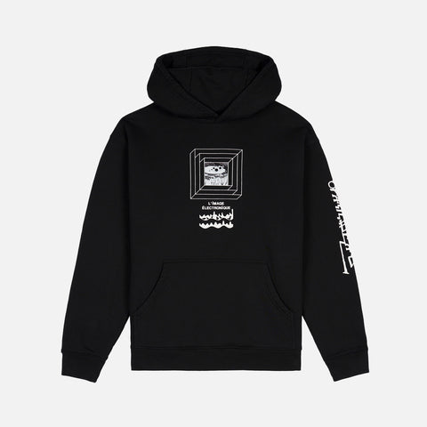 ELECTRONIQUE HOODIE - BLACK