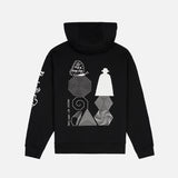 ELECTRONIQUE HOODIE - BLACK