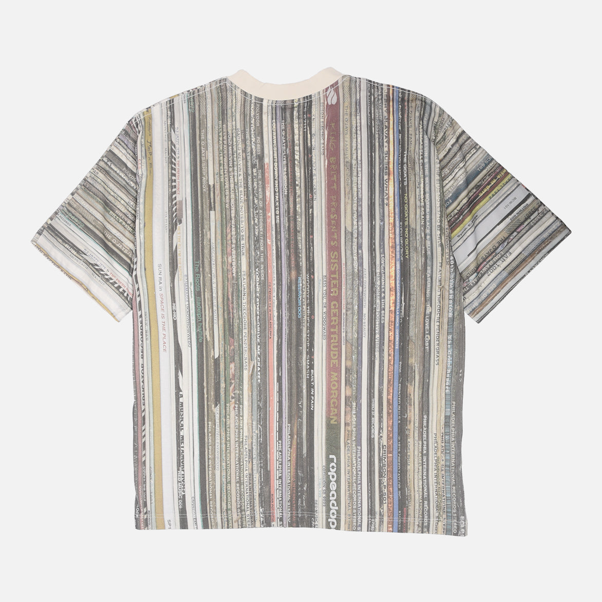 CRATE DIGGERS PHILADELPHIA RECORD CRATE PRINT TEE - MULTI