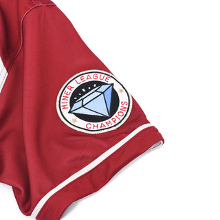 CRATE DIGGERS PHILADELPHIA JERSEY - CREAM / BURGUNDY