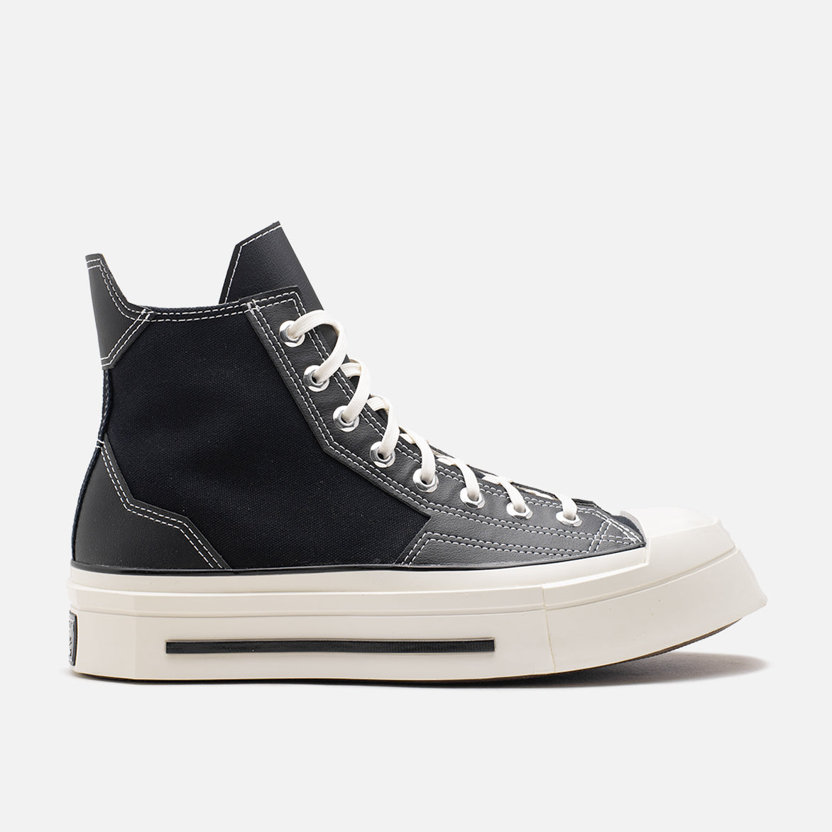 CHUCK 70 DE LUXE SQUARED HI - BLACK