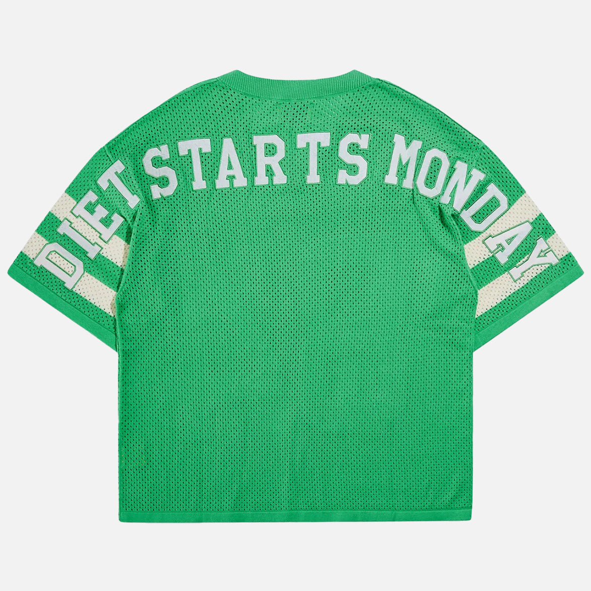 KNIT MESH JERSEY - GREEN – lapstoneandhammer.com