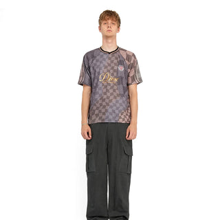 CHECKERED HOME JERSEY - GREY