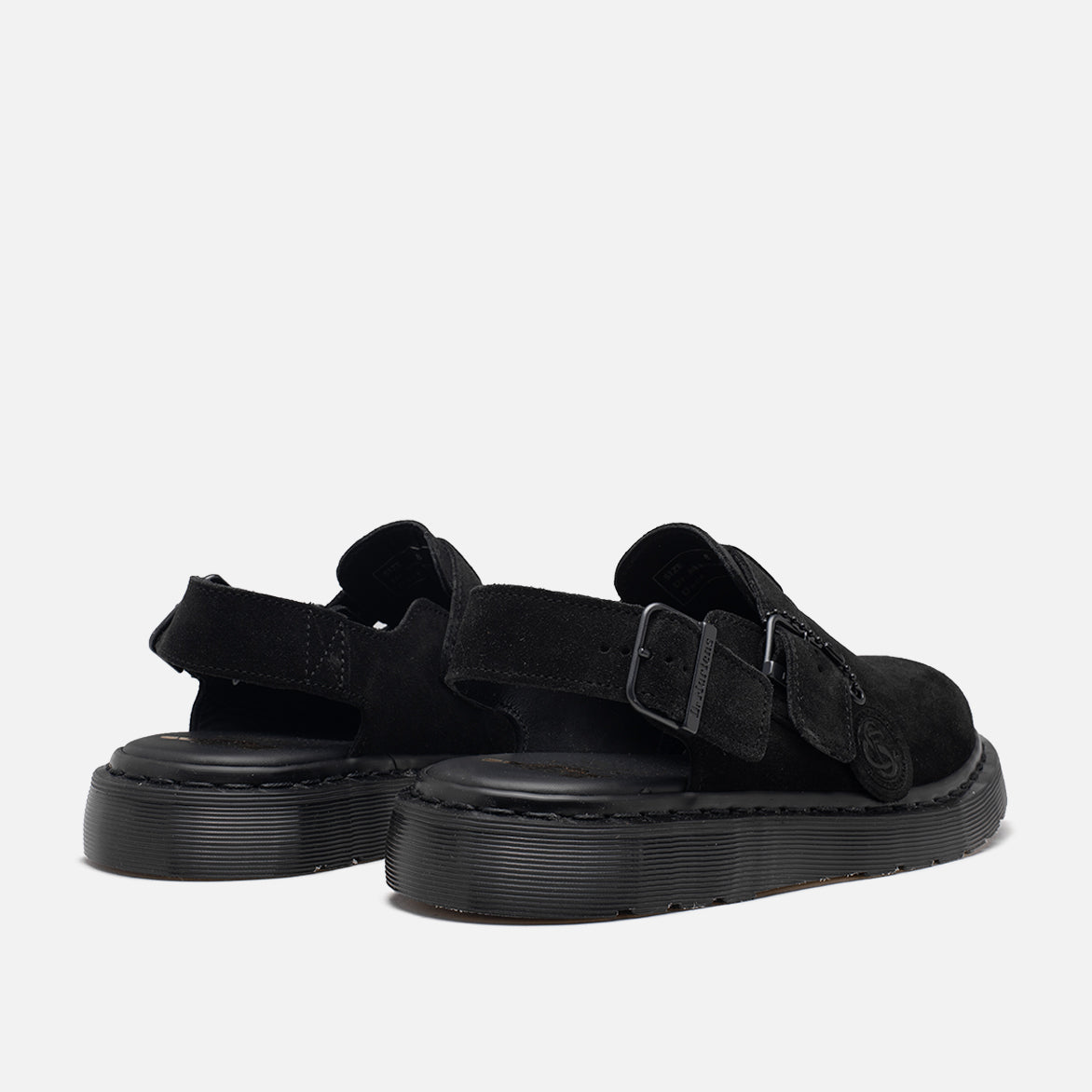 JORGE BLACK REPELLO CALF SUEDE (GUM OIL)