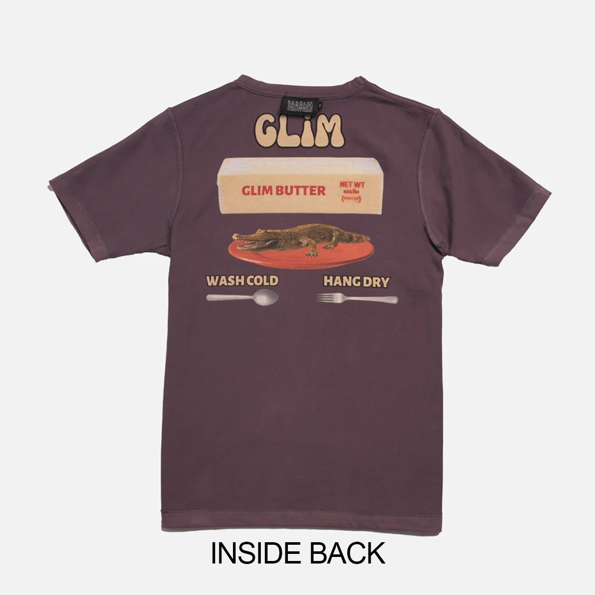 GLIM CAT TEE - PURPLE