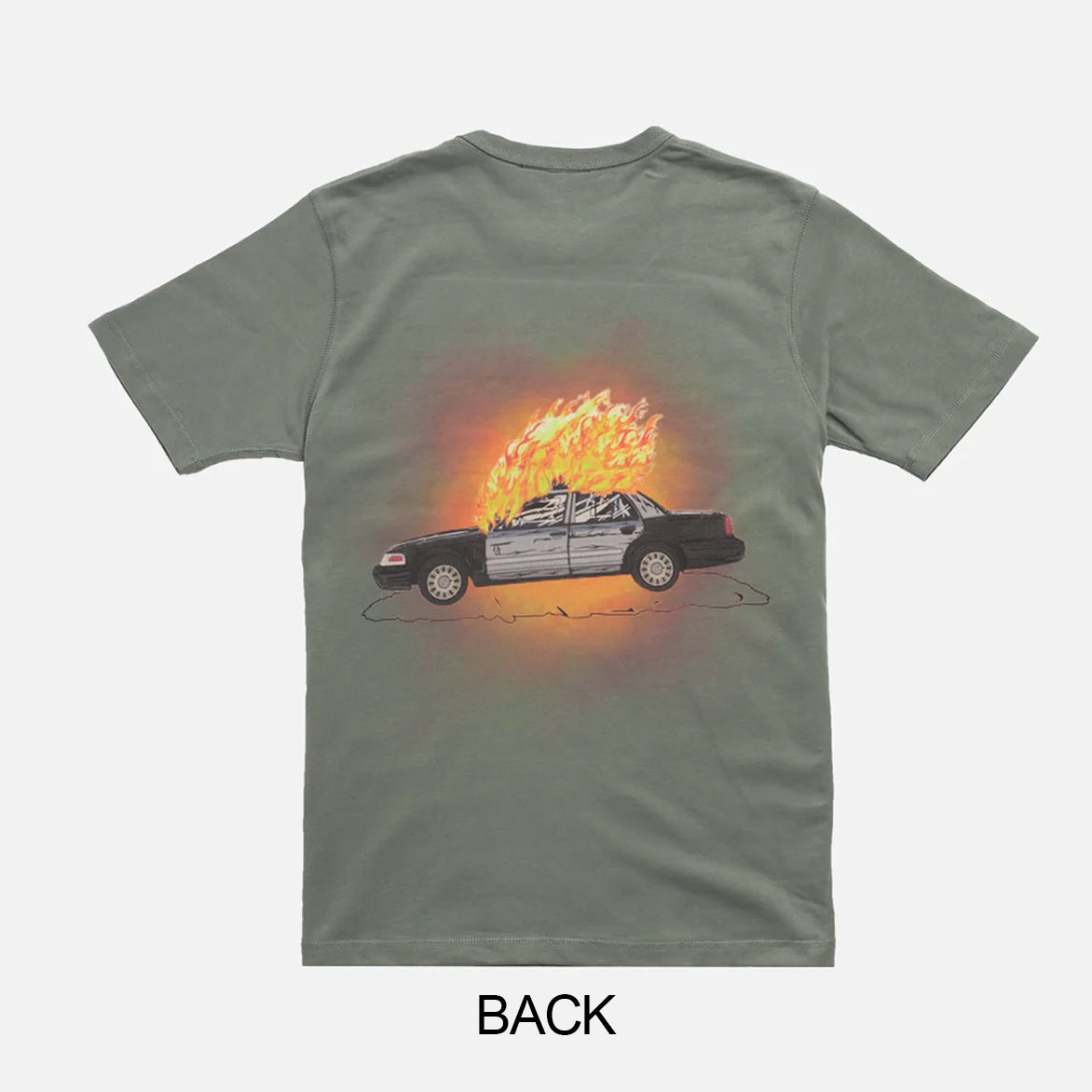 GLIM ACAB TEE - SAGE