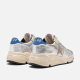 RUNNING SOLE LYCRA TOE BOX - TAUPE / SILVER / BLUE