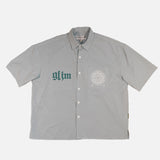 GLIM x LH SIGIL BUTTON UP - GREY