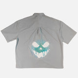 GLIM x LH SIGIL BUTTON UP - GREY