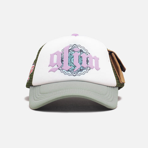 GLIM X LH SIGIL TRUCKER HAT - SAND