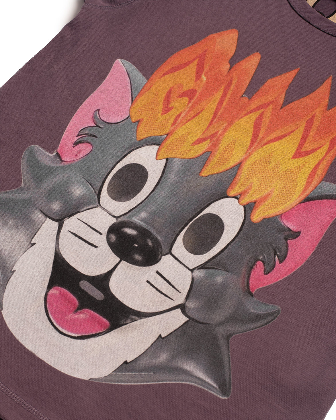 GLIM CAT TEE - PURPLE