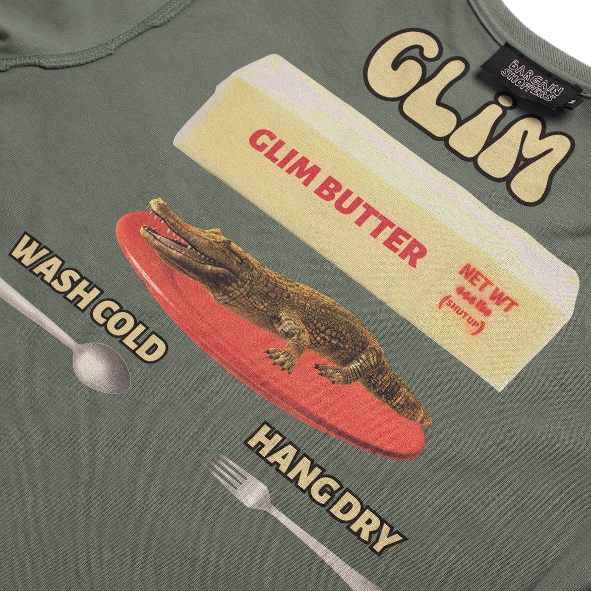 GLIM ACAB TEE - SAGE