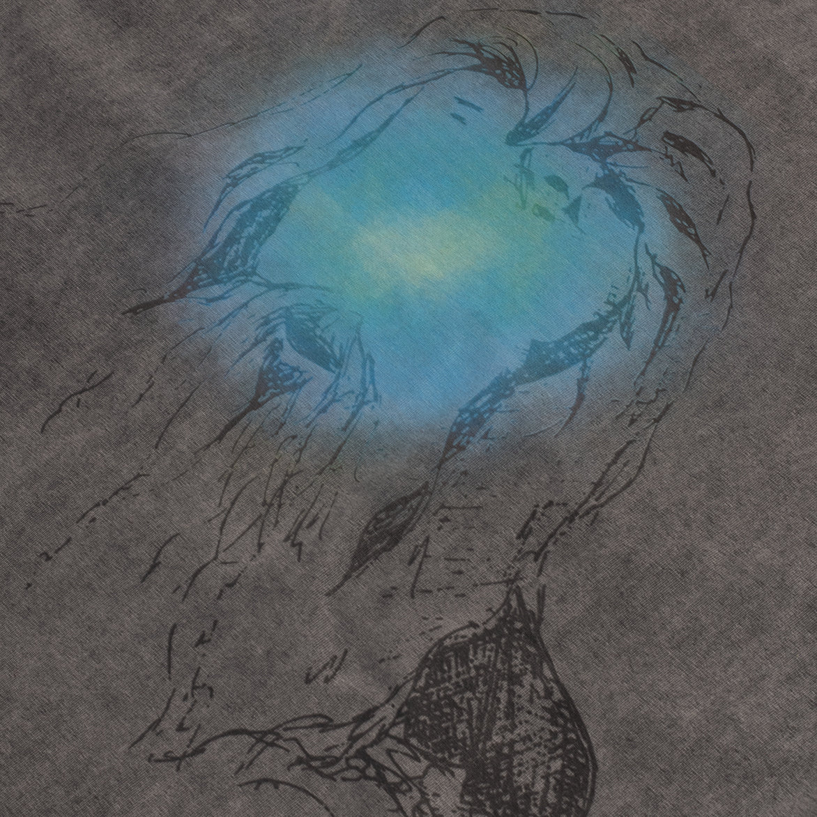 GLIM LIGHT BEARER TEE - VINTAGE BLACK