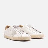 SUPER-STAR LEATHER - WHITE / ICE / LIGHT BROWN