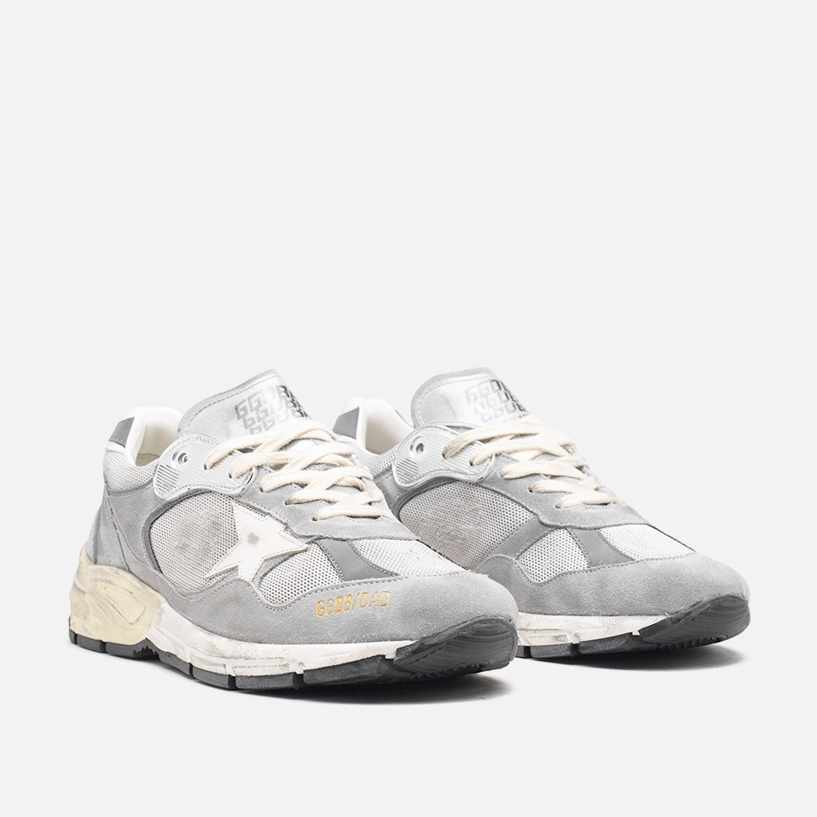 RUNNING DAD SUEDE - GREY / SILVER / WHITE