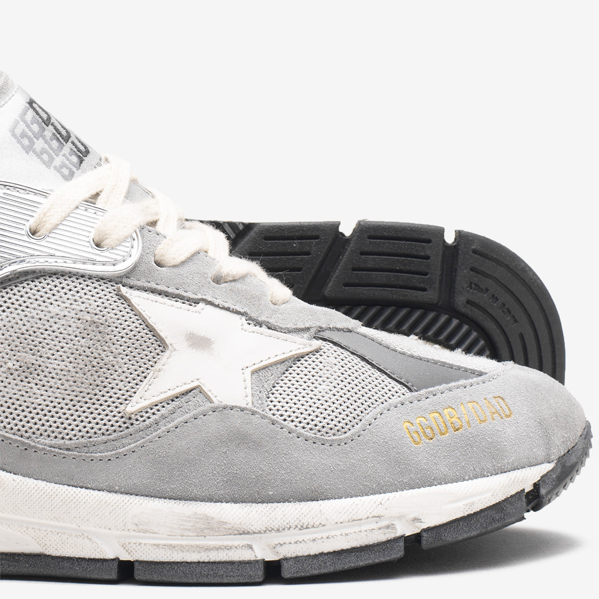 RUNNING DAD SUEDE - GREY / SILVER / WHITE