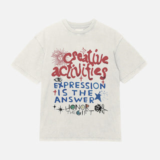 CREATIVE ACTIVITIES TEE - BONE