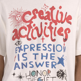 CREATIVE ACTIVITIES TEE - BONE
