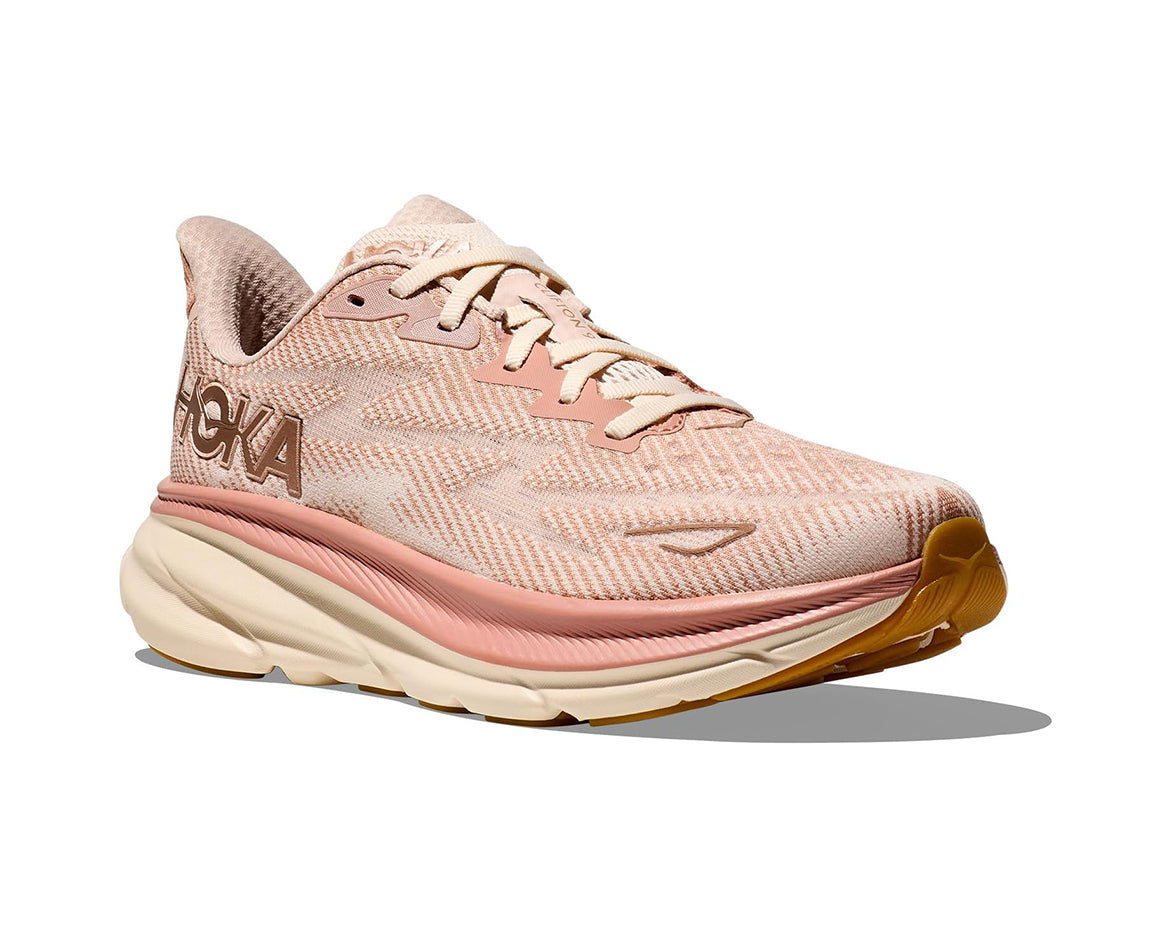 WMNS CLIFTON 9 - SANDSTONE / CREAM