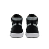 AIR JORDAN 1 ZOOM AIR CMFT - BLACK / LIGHT SMOKE GREY