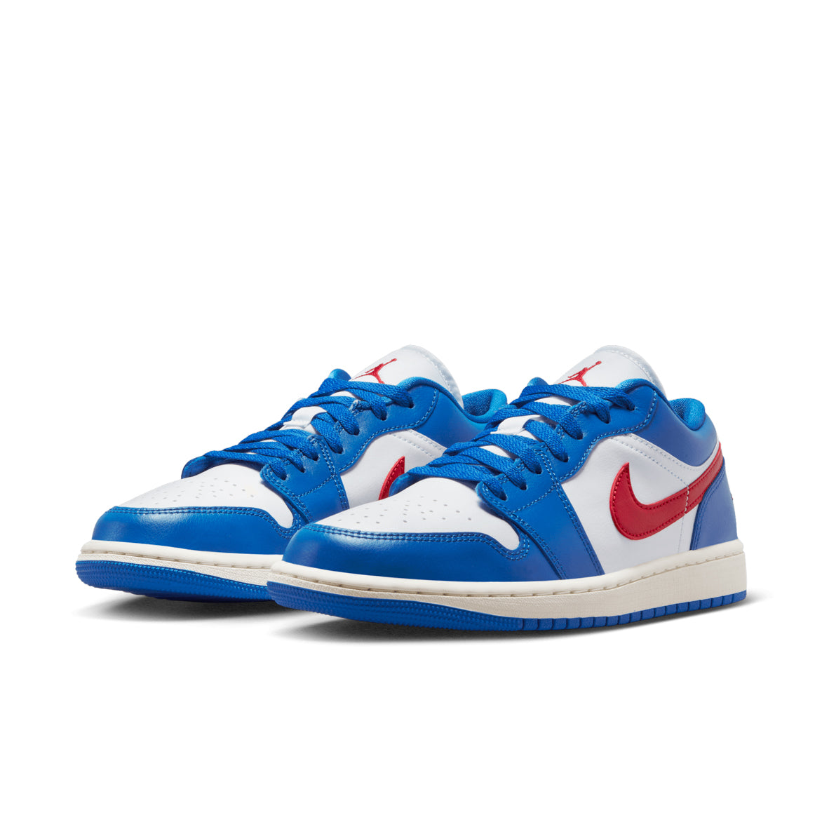 WMNS AIR JORDAN 1 LOW - SPORT BLUE / GYM RED
