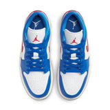 WMNS AIR JORDAN 1 LOW - SPORT BLUE / GYM RED