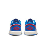 WMNS AIR JORDAN 1 LOW - SPORT BLUE / GYM RED