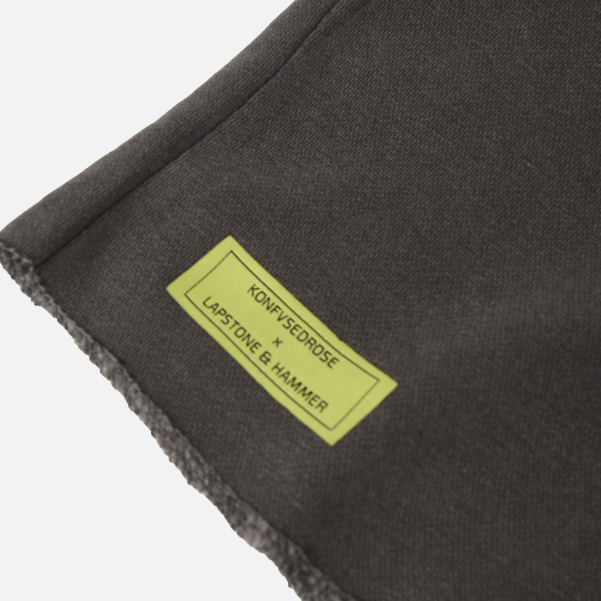 KONFVSEDROSE FOR LAPSTONE "ATHLETIC DEPT" SHORTS - CHARCOAL