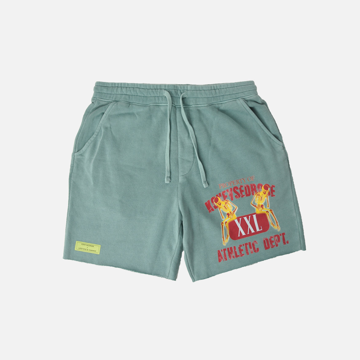 KONFVSEDROSE FOR LAPSTONE "ATHLETIC DEPT" SHORTS - MINT