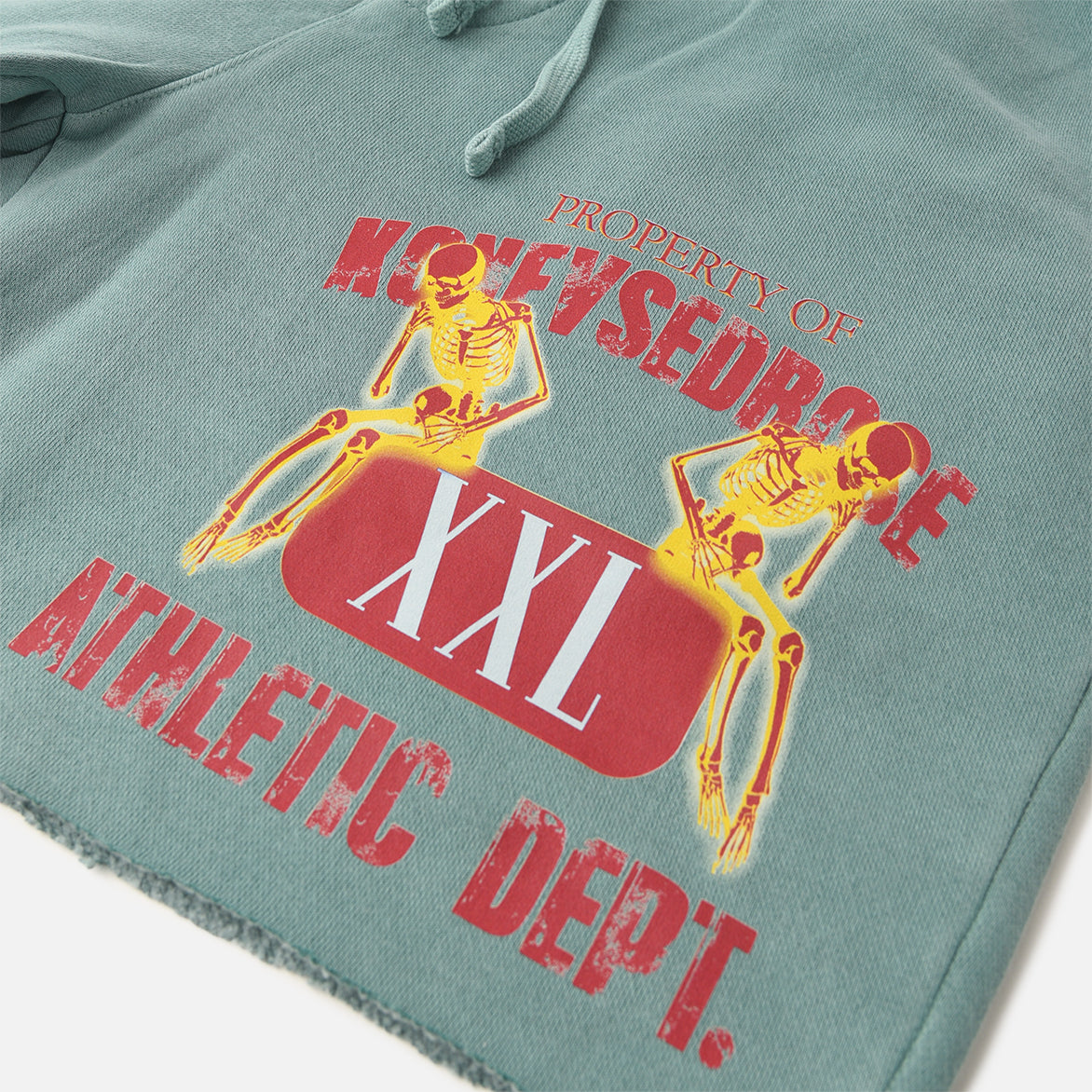 KONFVSEDROSE FOR LAPSTONE "ATHLETIC DEPT" SHORTS - MINT