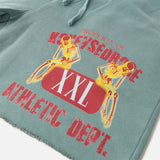 KONFVSEDROSE FOR LAPSTONE "ATHLETIC DEPT" SHORTS - MINT