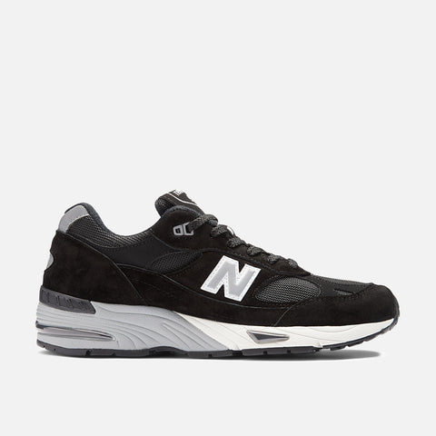 MADE IN UK 991V1 - BLACK / SILVER