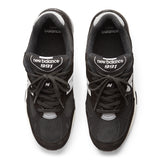 MADE IN UK 991V1 - BLACK / SILVER