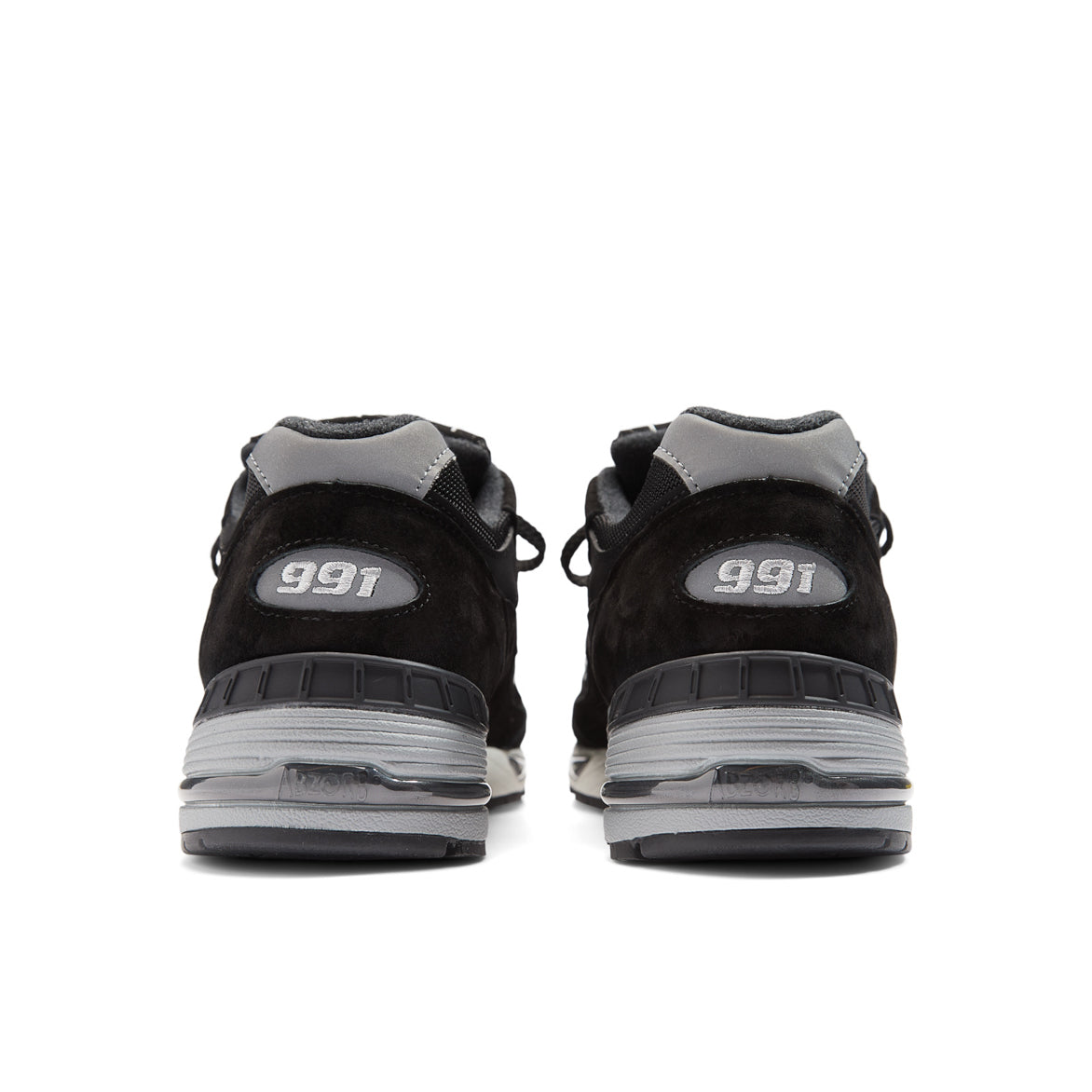 MADE IN UK 991V1 - BLACK / SILVER