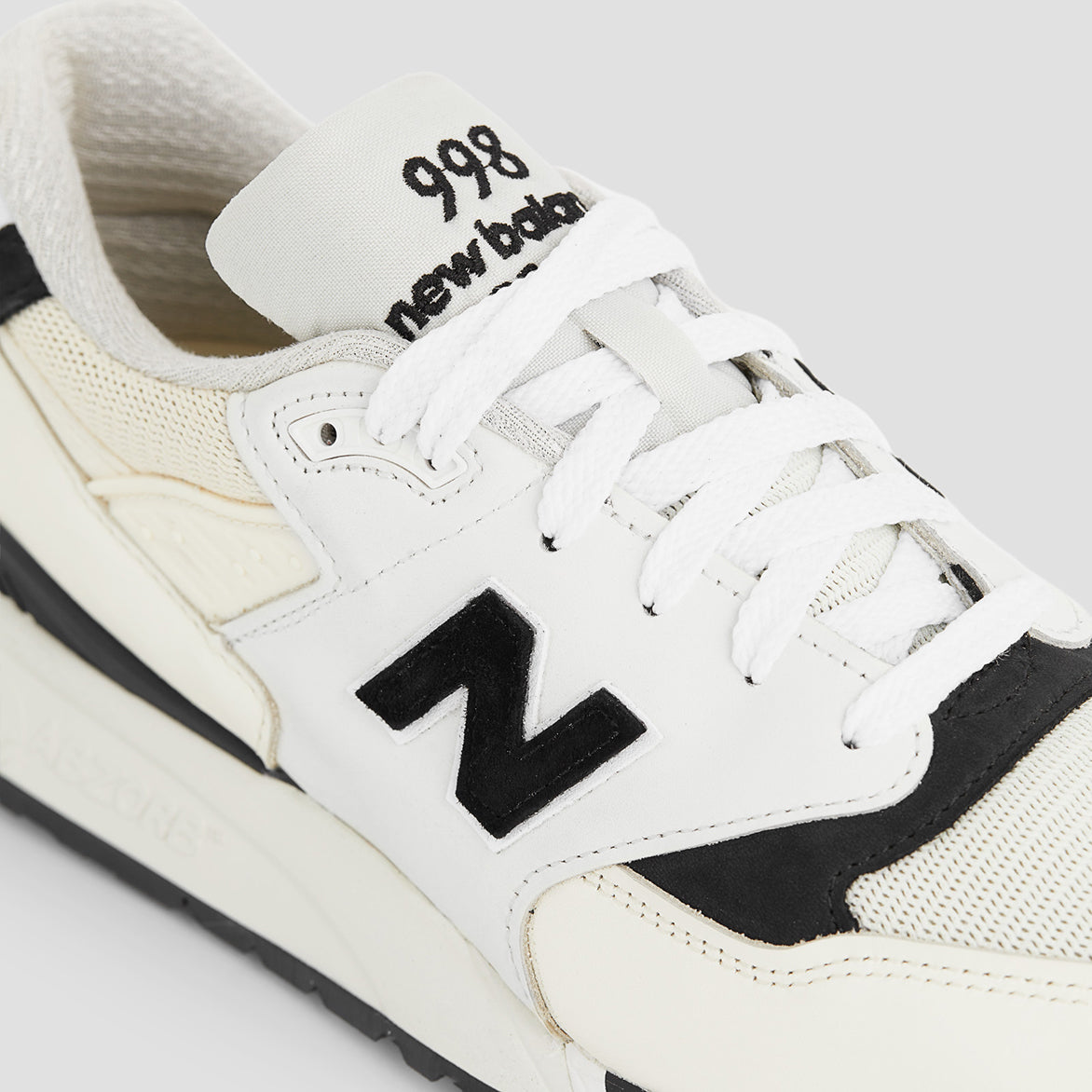 MADE IN USA 998 "WHITE / BLACK"